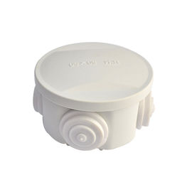 중국 옥외 원형 둥근 유형 백색 플라스틱 접속점 상자/둥근 플라스틱 전기 상자 협력 업체